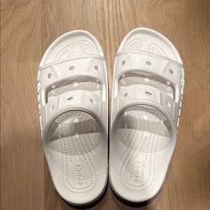 White Crocs Sandal
